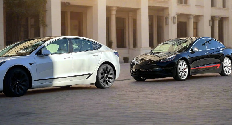 Tesla Model 3 Side Stripes Elevate Your EV's Style and Elegance