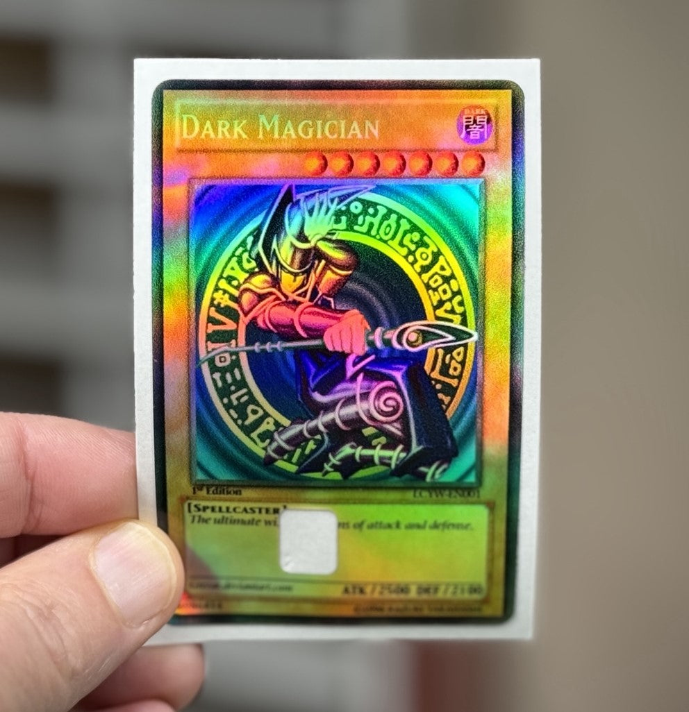 Yu-ge-O Card Collection Credit Card Skin / Wrap Decal Pre-Cut Sticker (Small Chip)