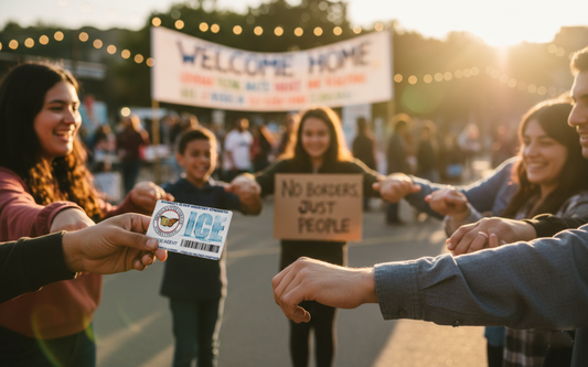 Immigrants Create Everything" (I.C.E.) Unity Card Skin