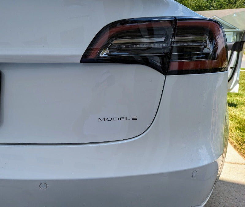 Tesla Logo Vinyl Decal Model 3/Y set of 4