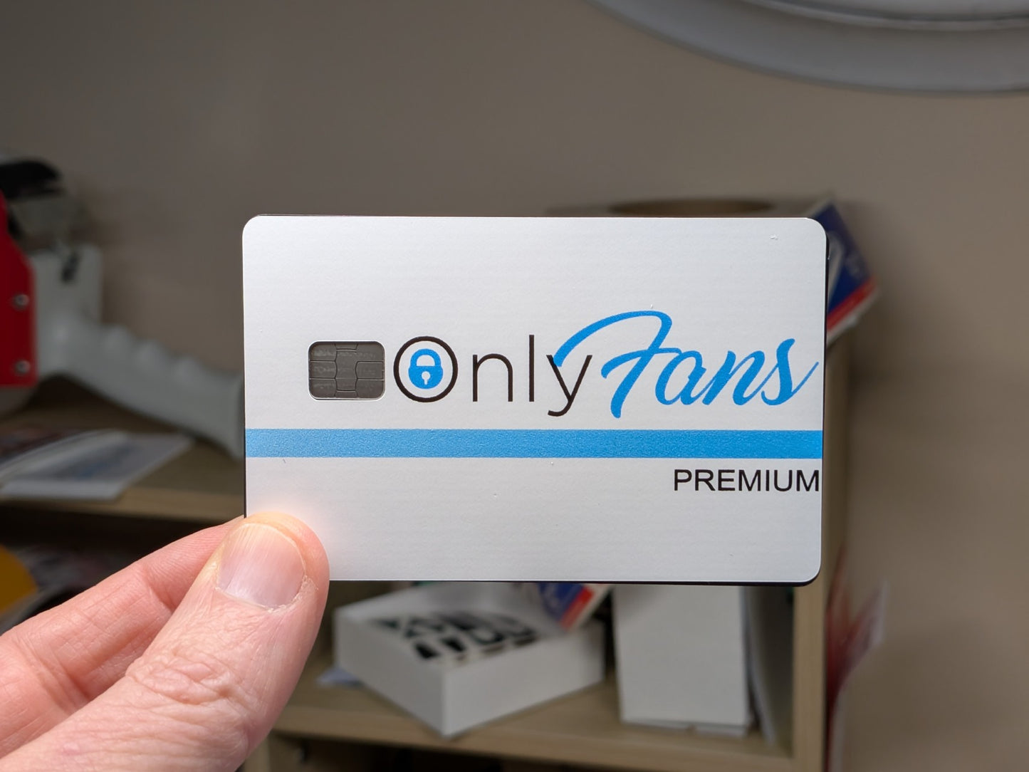 Only Fans Premium Credit Card Skin, Debit Card Covering