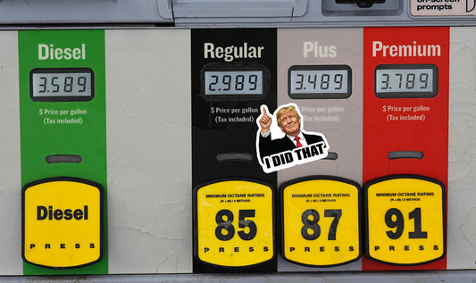 Donald Trump "I Did That" Decal – High-Quality Vinyl Sticker (2 inch)