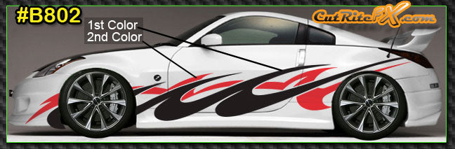 B802 Custom Vinyl Graphics