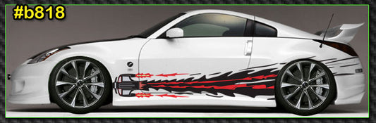 Fast and the Furious Custom Vinyl Graphics B818