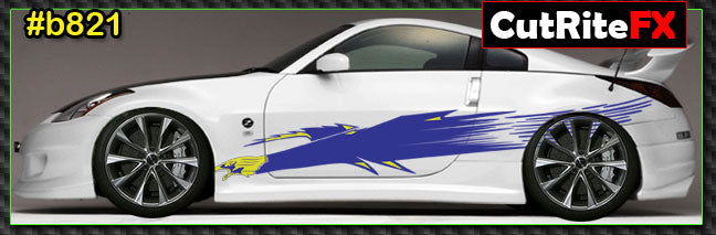 Fast and the Furious Custom Vinyl Graphics B821