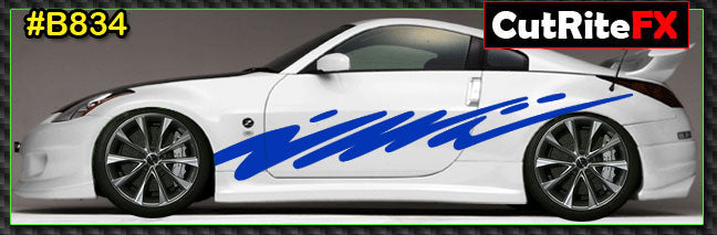 B834 Custom Vinyl Graphics