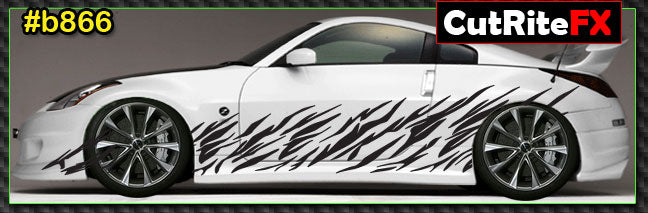 B866 Custom Vinyl Graphics