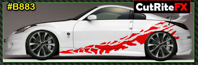 B883 Custom Vinyl Graphics