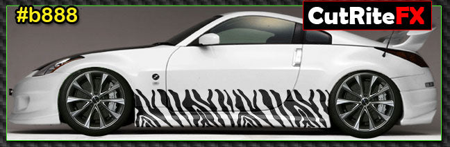 Fast and the Furious Custom Vinyl Graphics B888