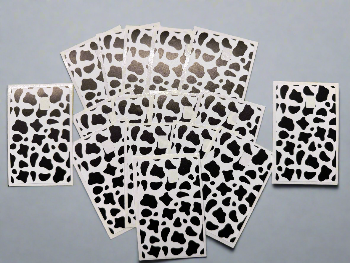 Cow Grain Pattern Credit Card Skin, Debit Card Covering