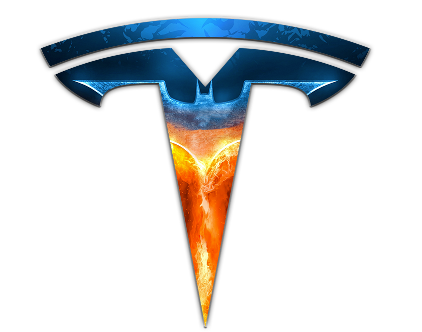 Tesla Emblem Decal for Model S,3,X,Y