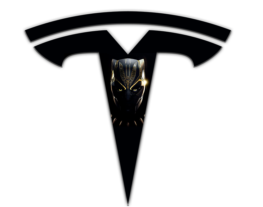 Tesla Emblem Decal for Model 3/Y