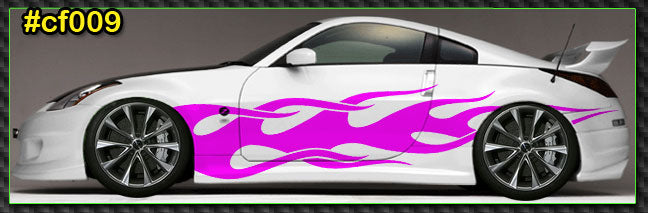 Flames Custom Vinyl Graphics CF009