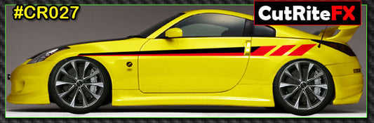 Stripes Custom Vinyl Graphics CR027
