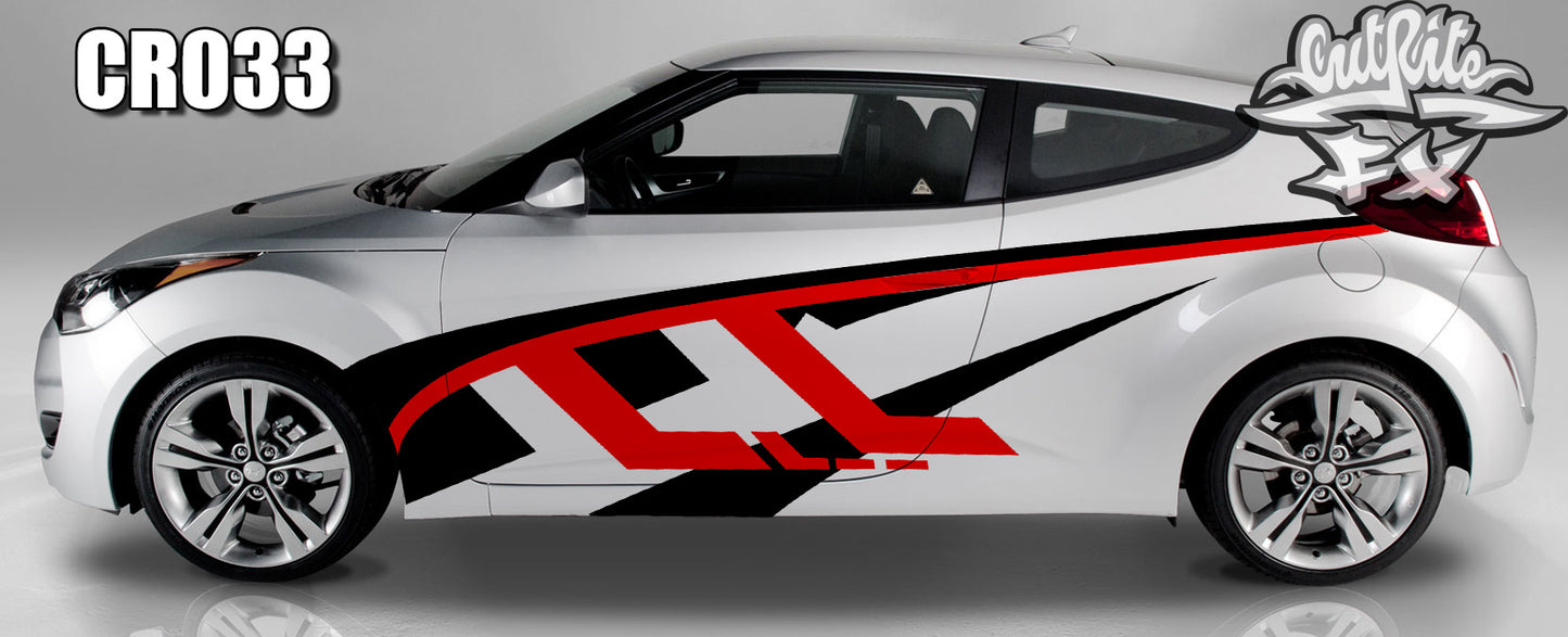 CR033 Need for Speed Custom Vinyl Graphics