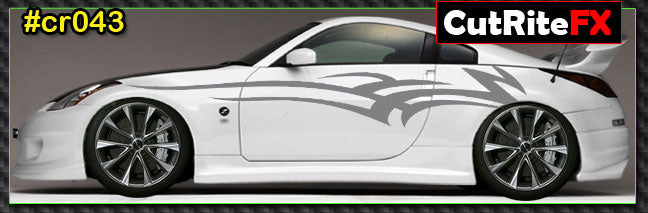 Tribal Custom Vinyl Graphics CR043