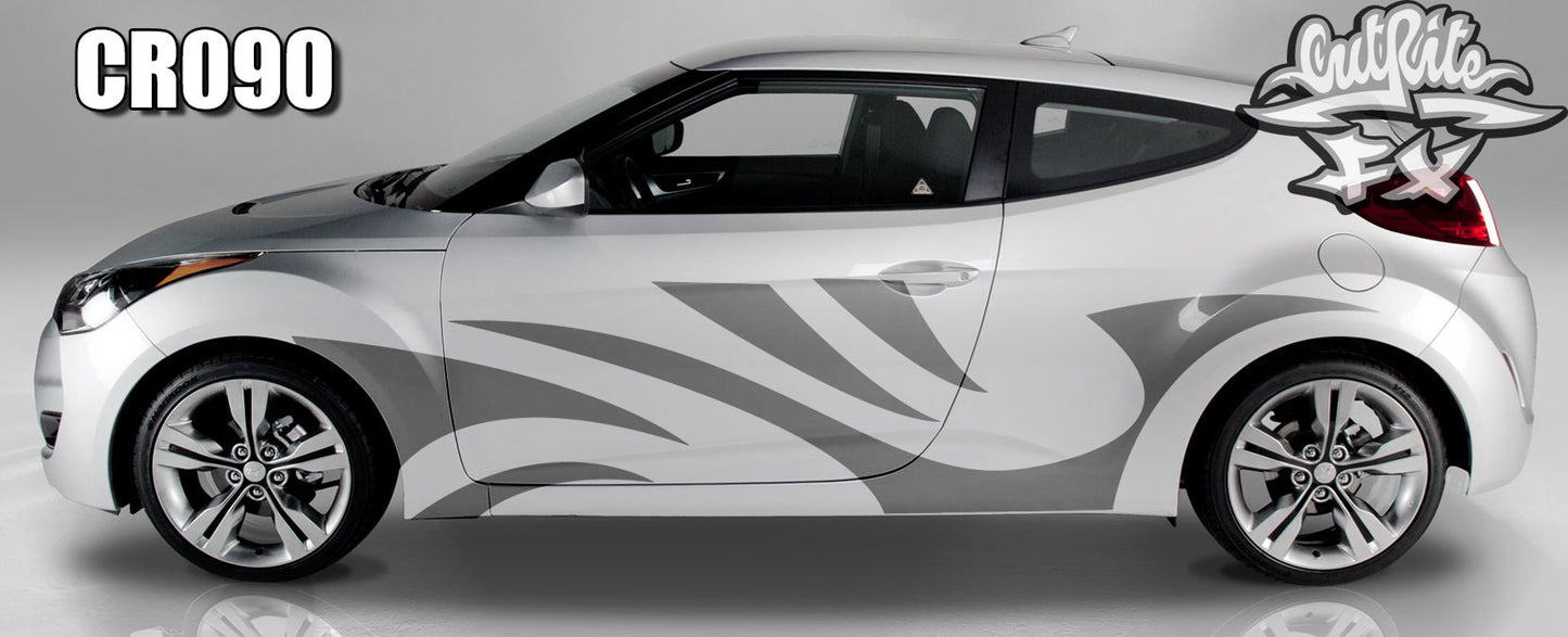 CR090 Custom Vinyl Graphics