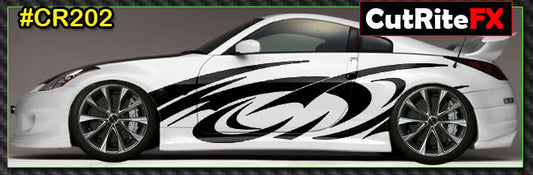 Tribal Custom Vinyl Graphics CR202