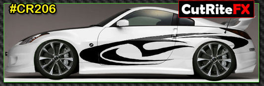 Tribal Custom Vinyl Graphics CR206