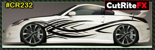 Tribal Custom Vinyl Graphics CR232