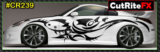 Tribal Custom Vinyl Graphics CR239