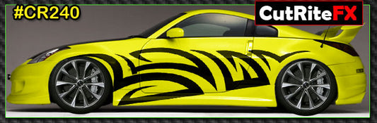 Tribal Custom Vinyl Graphics CR240