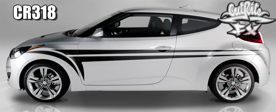 CR318 Custom Vinyl Graphics