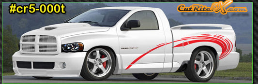 Truck Custom Vinyl Graphics CR5000T