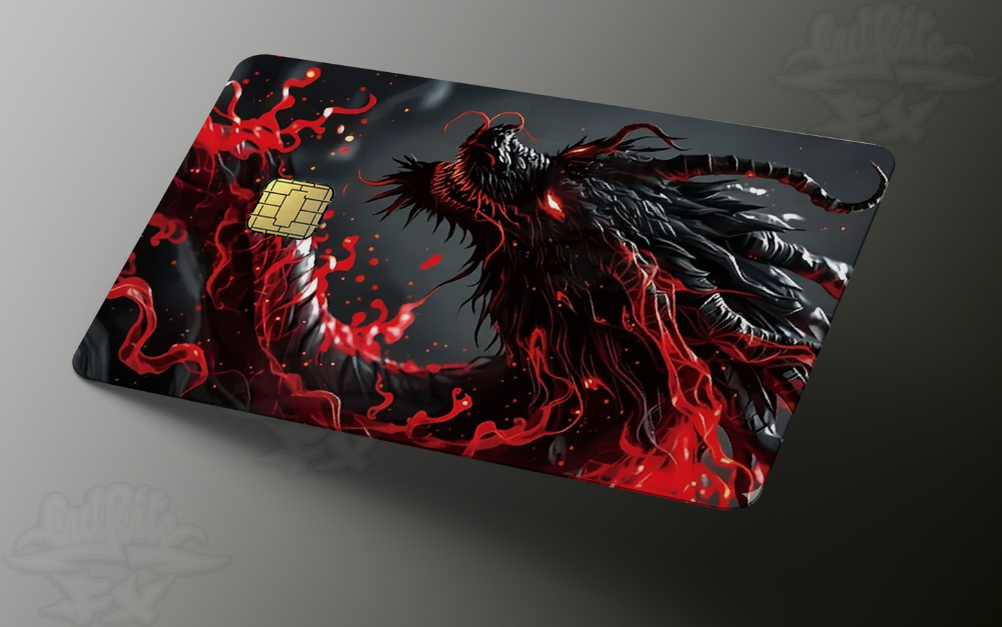 Obsidian Dragon Black Card | Premium Credit Card Art
