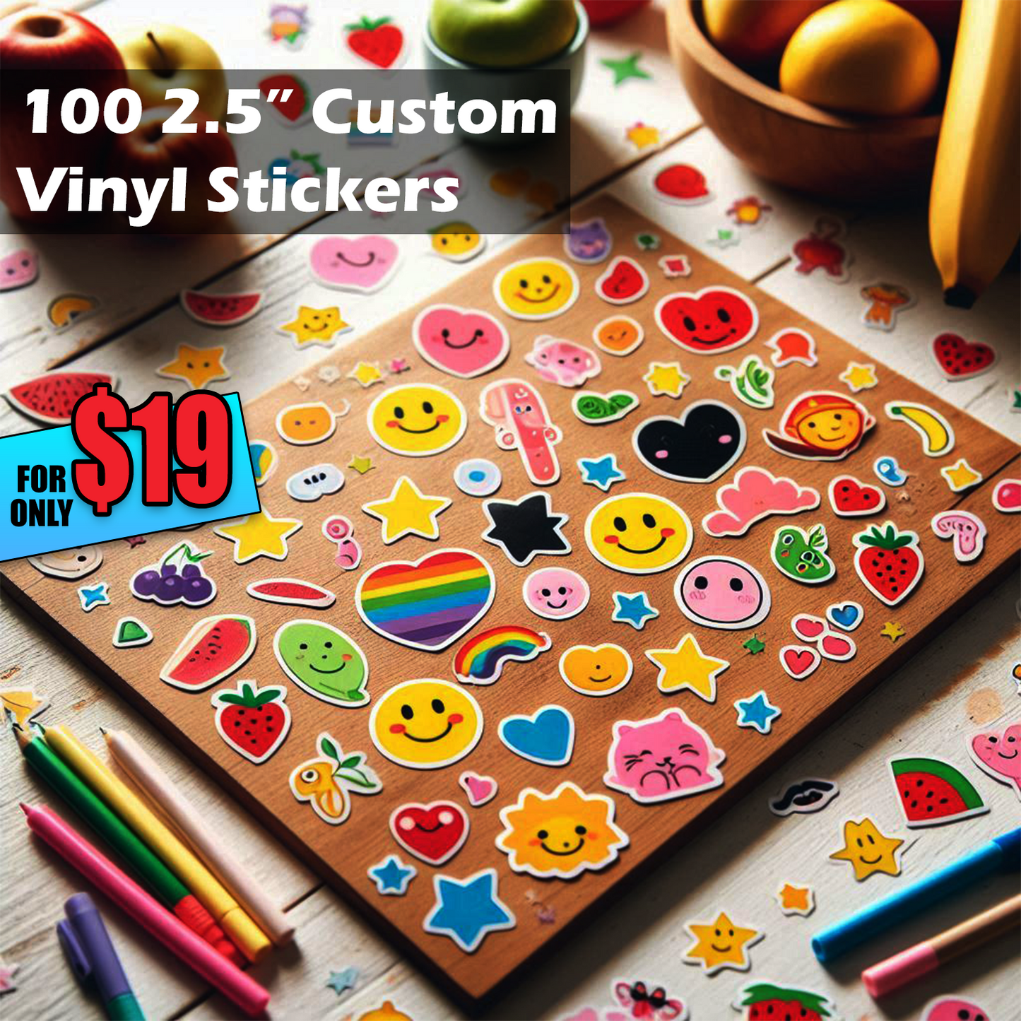 Custom Sticker Sale
