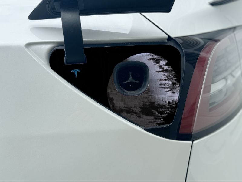 DeathStar Tesla Charge Port Wrap - 3/Y 2017-2023(V1) - Non-Heated