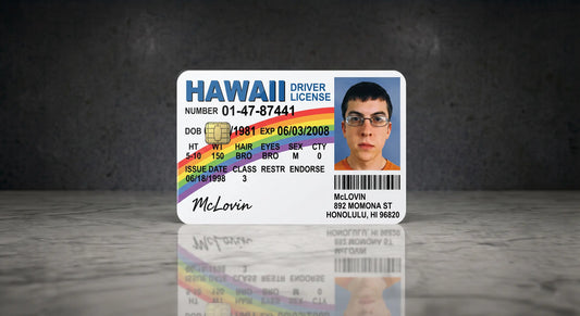 McLovin Hawaii ID Credit Card Skin - Funny Novelty Debit Card Cover Sticker