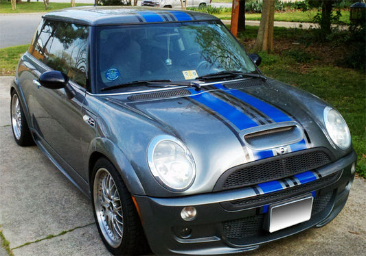 Mini Cooper Dual Racing Stripes