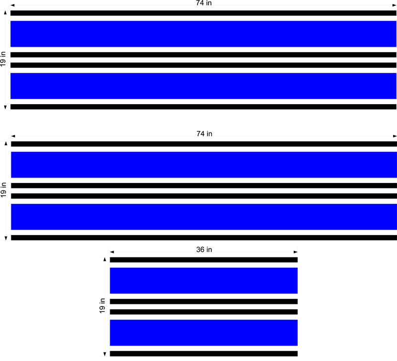 Mini Cooper Dual Racing Stripes