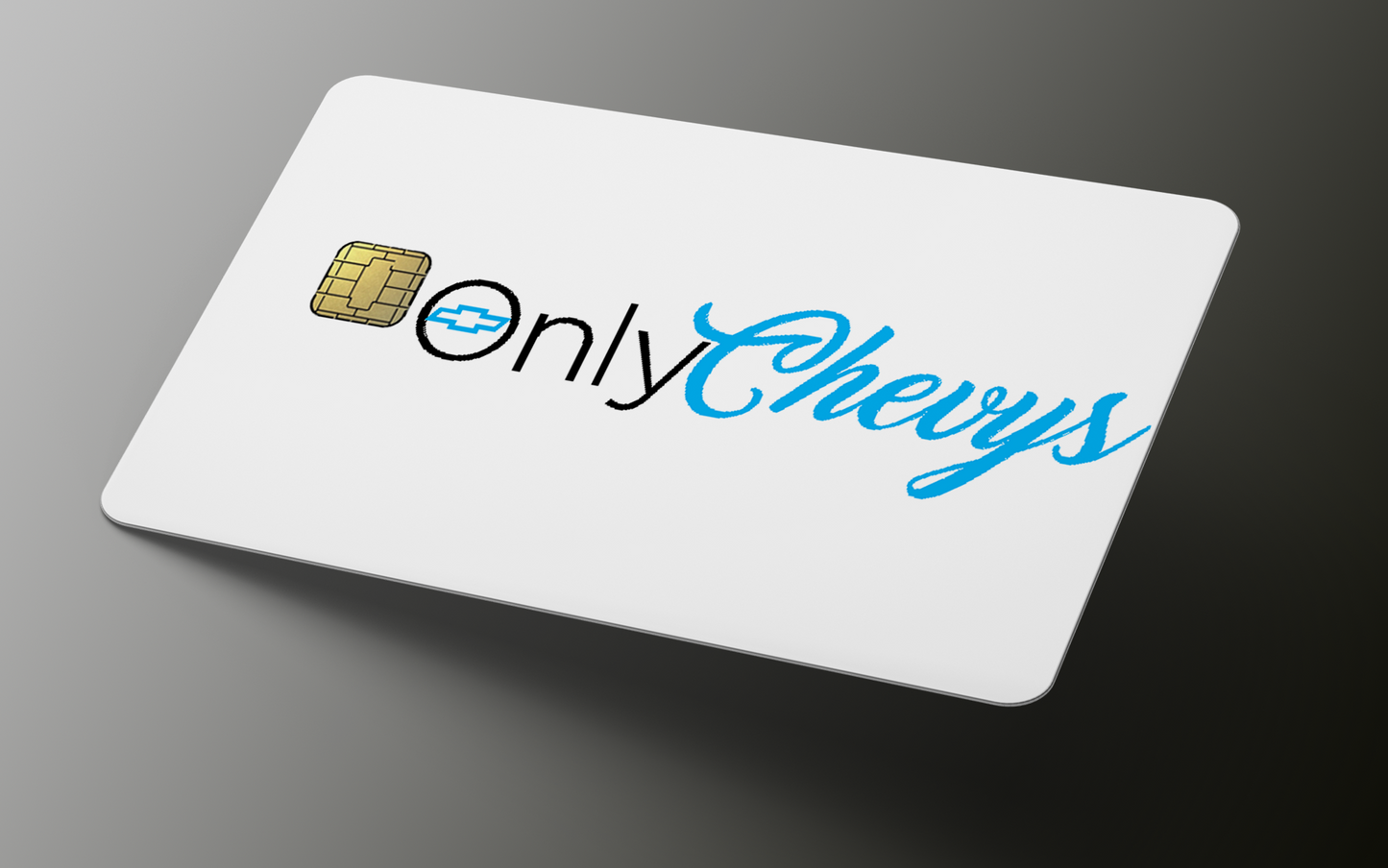 Only Fans Style Custom Credit, Debit Card Covering (small chip)
