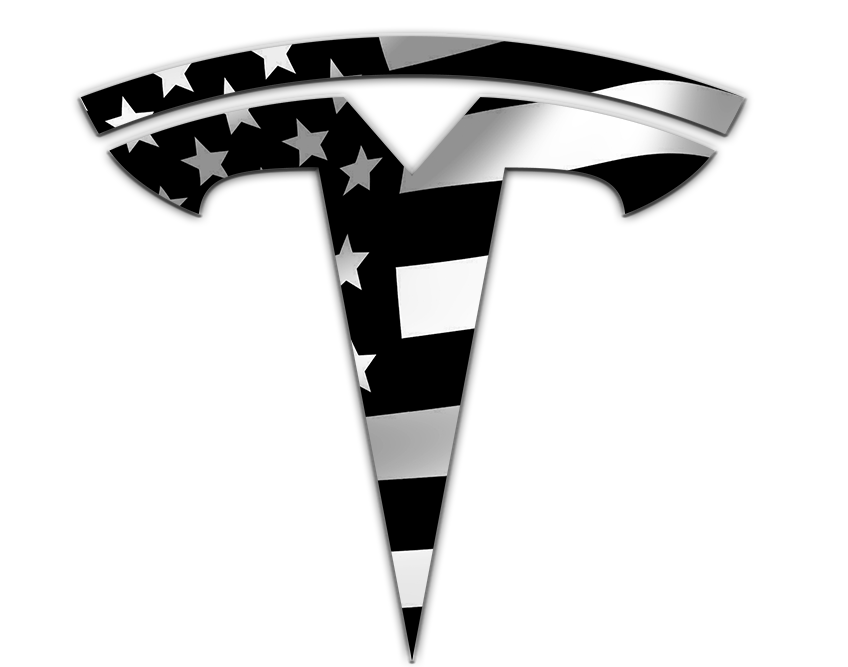 Tesla Emblem Decal for Model 3/Y