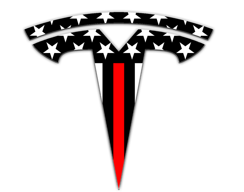 Tesla Emblem Decal for Model 3/Y