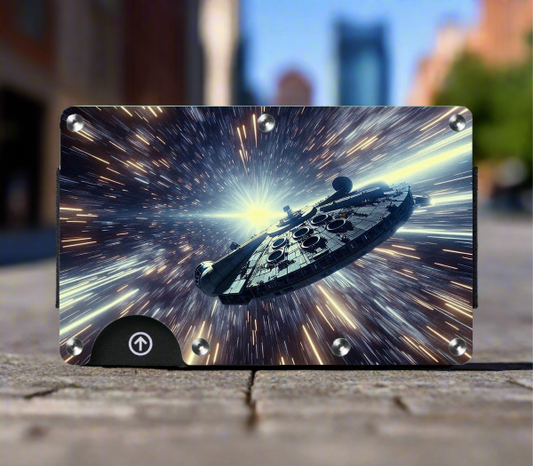 Ridge Wallet Wrap Millennium Falcon
