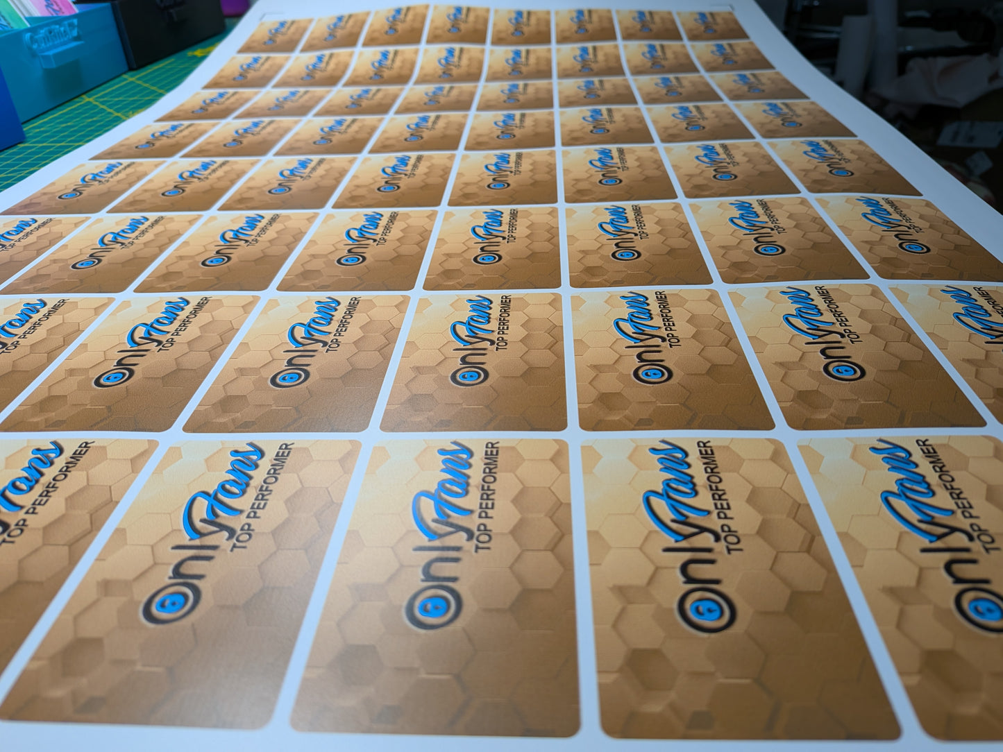 Only Fans TOP PERFORMER Credit Card Skin, Debit Card Covering