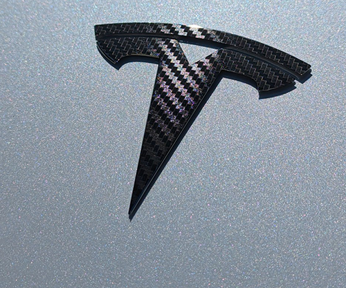 Tesla Hood Decal