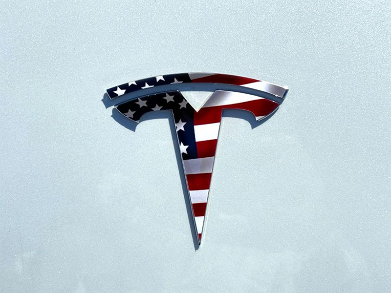 Tesla Emblem Decal for Model S,3,X,Y