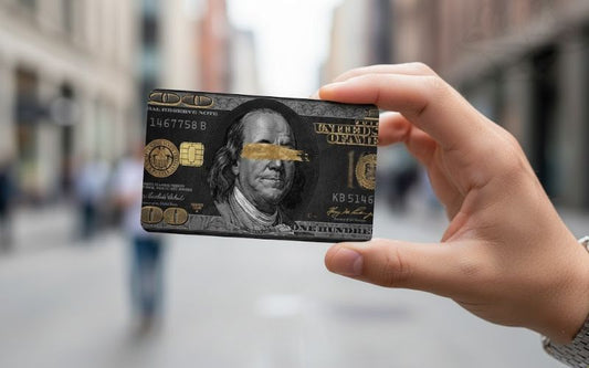 The "Golden Vision" 100 Dollar Bill Credit Card Skin