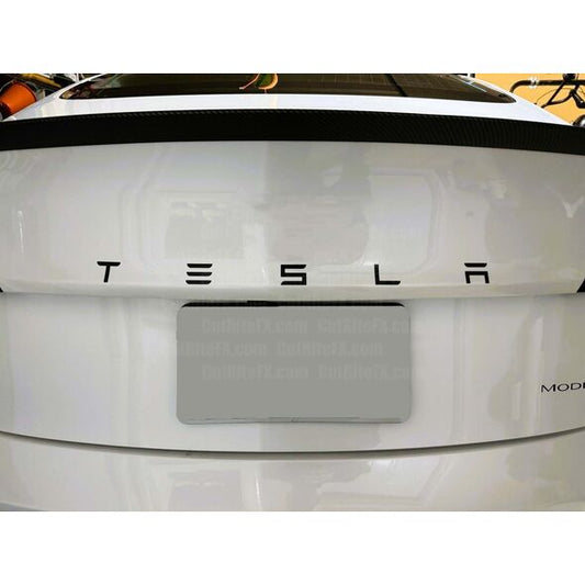 Tesla Rear Logo Letters Sticker Model 3/Y