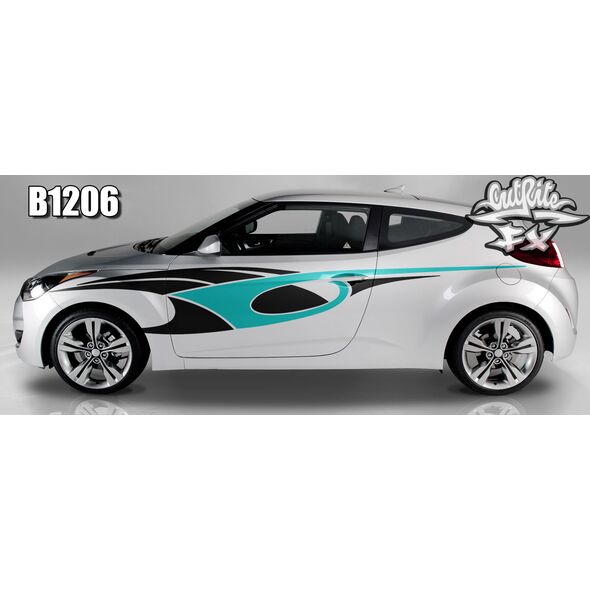 B1206 Custom Vinyl Graphic