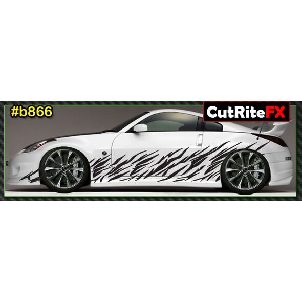 B866 Custom Vinyl Graphics