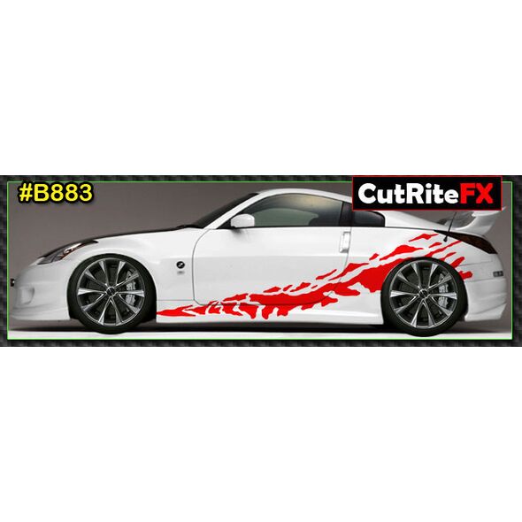 B883 Custom Vinyl Graphics