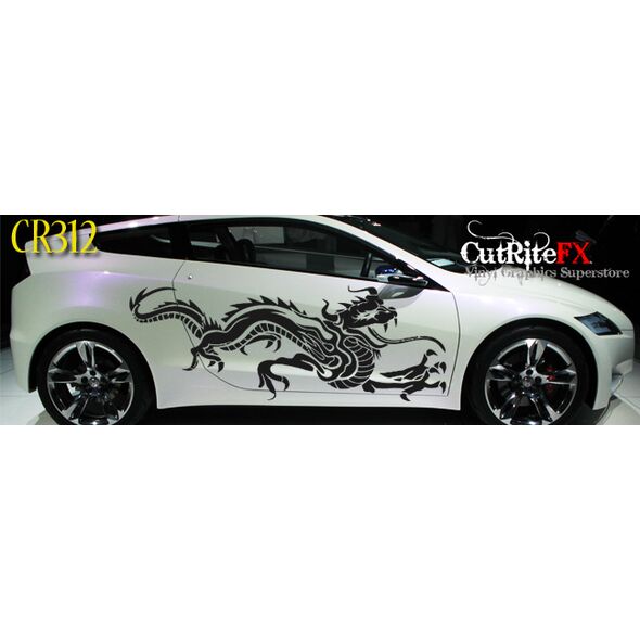 Custom Vinyl Graphics CR312 Dragon