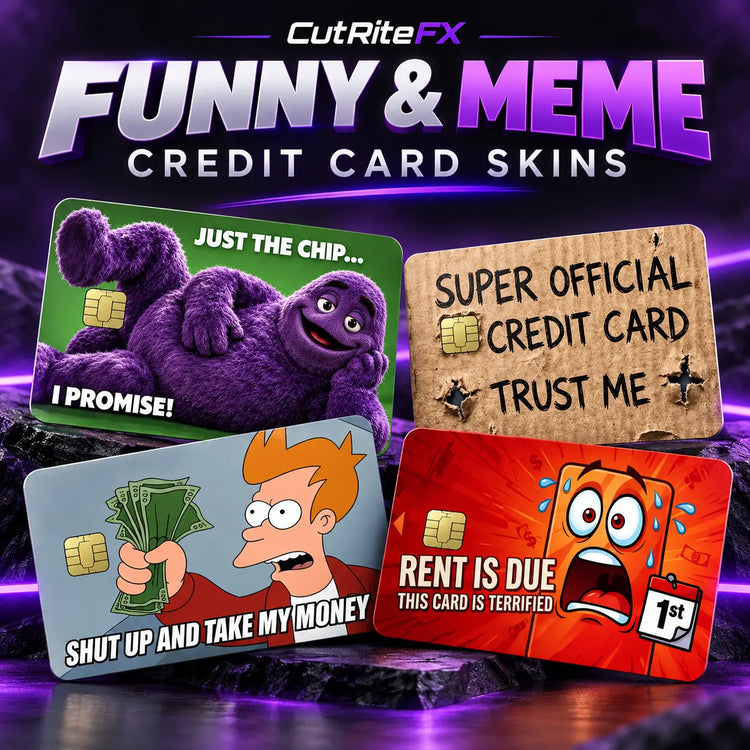 Funny & Meme Credit Card Skins