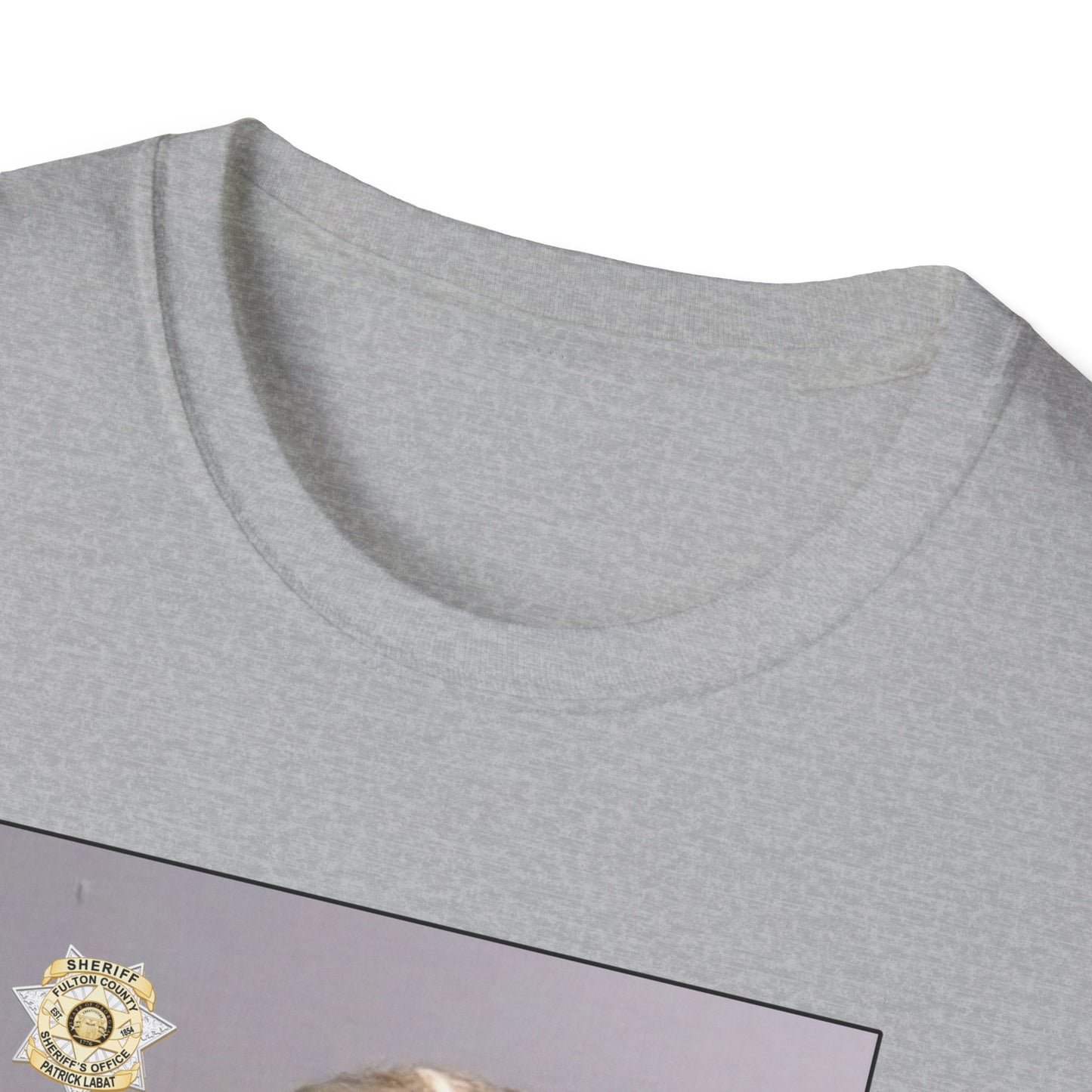 Donald Trump Mug Shot T-Shirt Never Surrender -  Fulton County Jail Official Donald Trump mugshot
