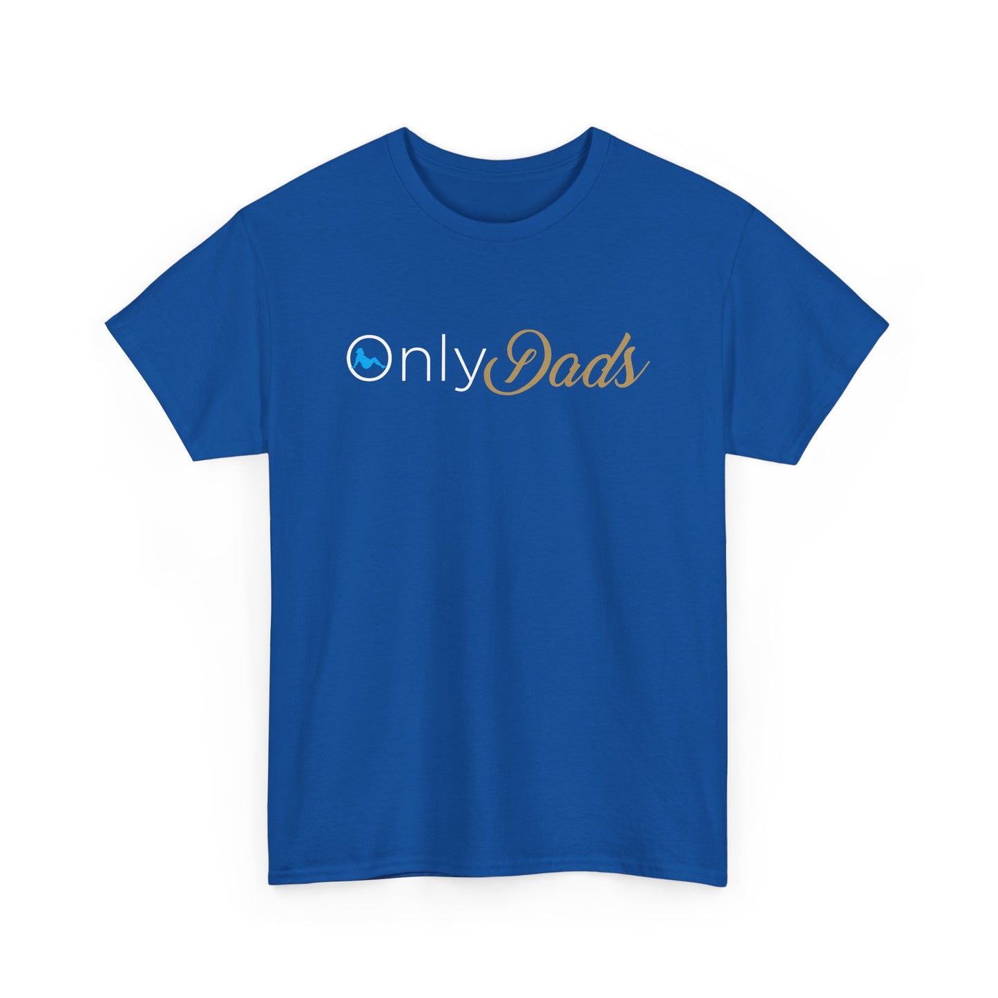Only Dads T-Shirt — Funny Fatherhood Tee, 'OnlyDads' Logo Gift for New & Proud Dads